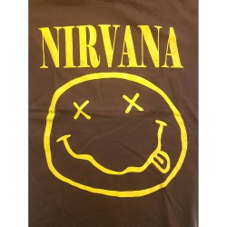 Nirvana smiley T-shirt