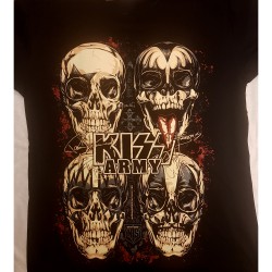 Kiss Army "Skulls" T-shirt