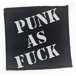 Punk as fuck Patch