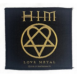 HIM - Love metal Patch